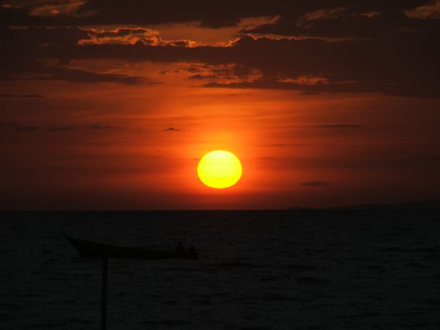 Sunset over Lake Victoria Sunset over Lake Victoria