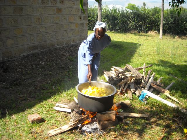Potatoes in the making Potatoes in the making
